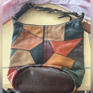 EUC Coach Vintage Patchwork Bag
